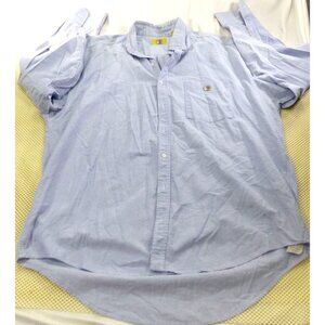 Duck Head Light Blue Long Sleeve Button Down Casual Shirt Xl USA Made